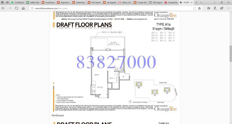 Hillion Residences (D23), Apartment #161600132